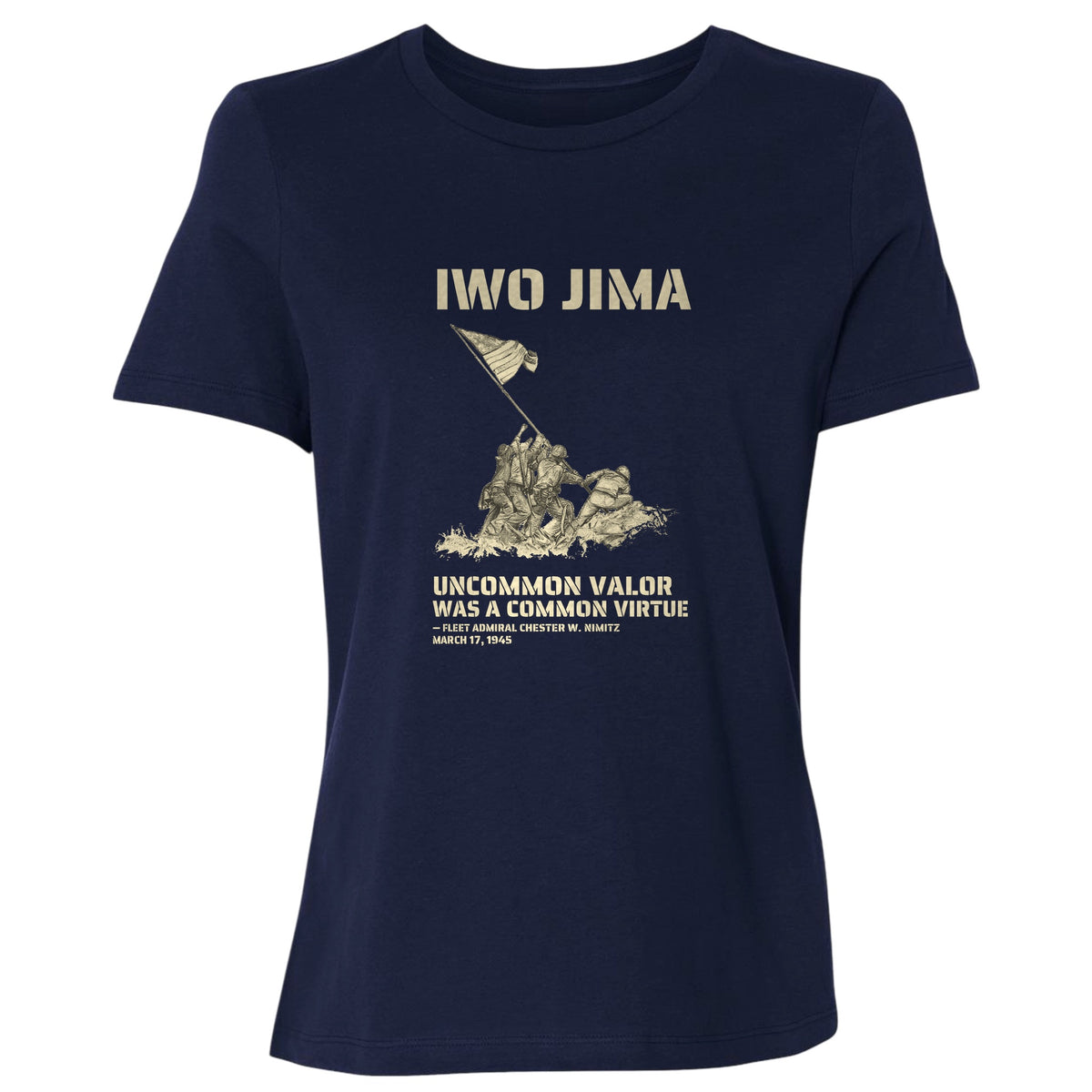 Uncommon Valor Iwo Jima Women's T-Shirt
