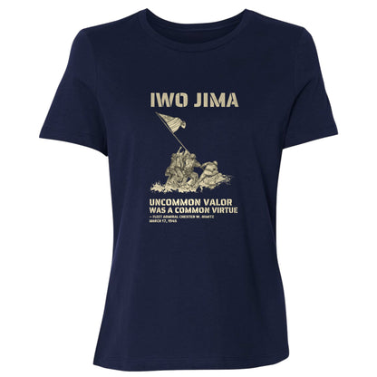 Uncommon Valor Iwo Jima Women's T-Shirt