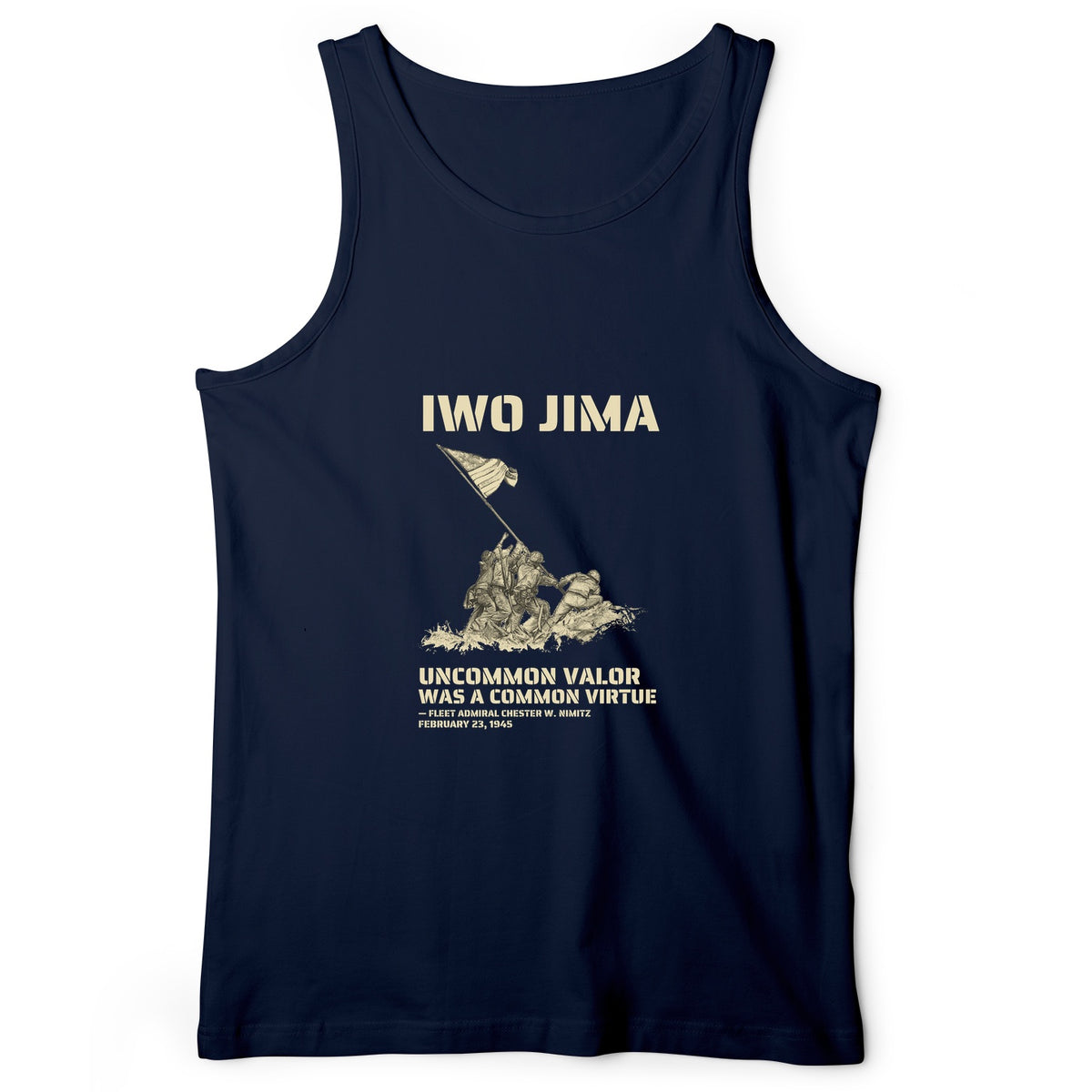 Uncommon Valor Iwo Jima Tank Top