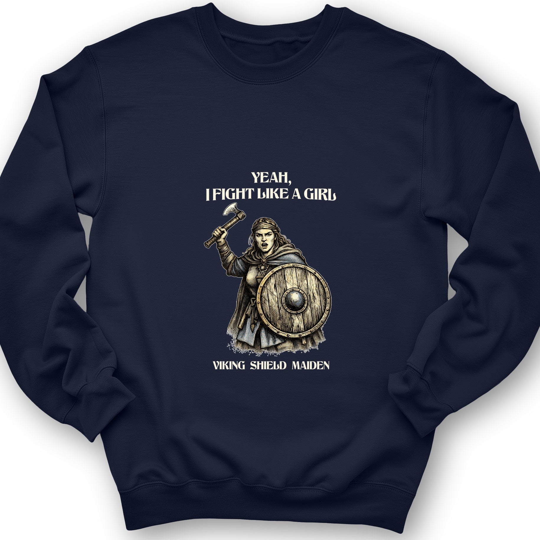 Viking Shield Maiden Sweatshirt