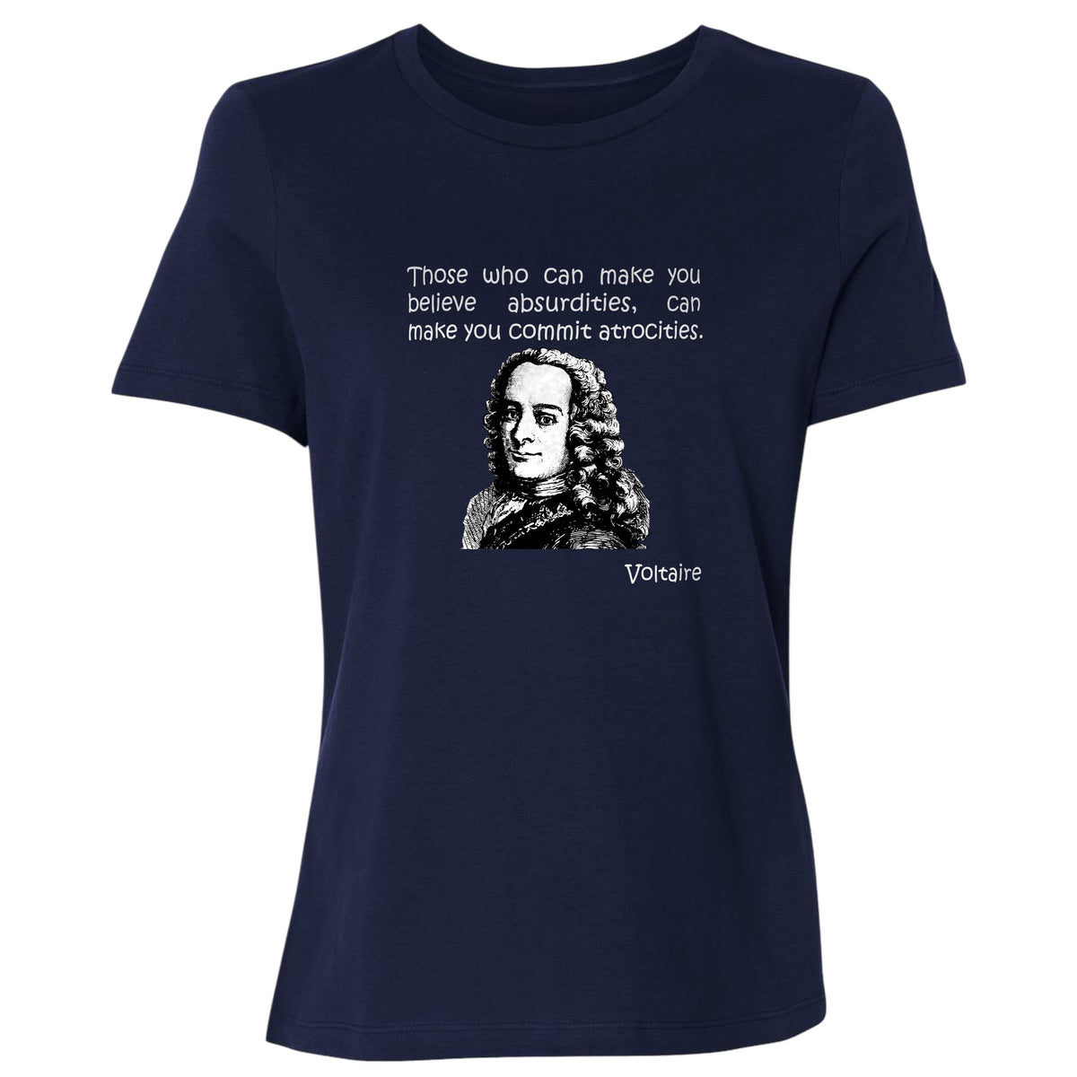 Voltaire Absurdities Women's T-Shirt