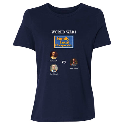 WW1 Family Feud Championship Women's T-Shirt
