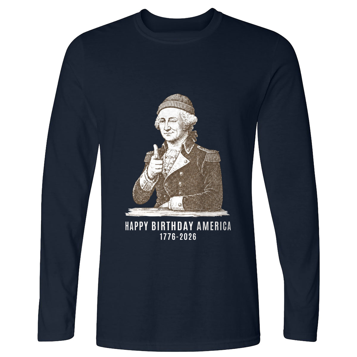 Washington Beanie Long Sleeve T-Shirt