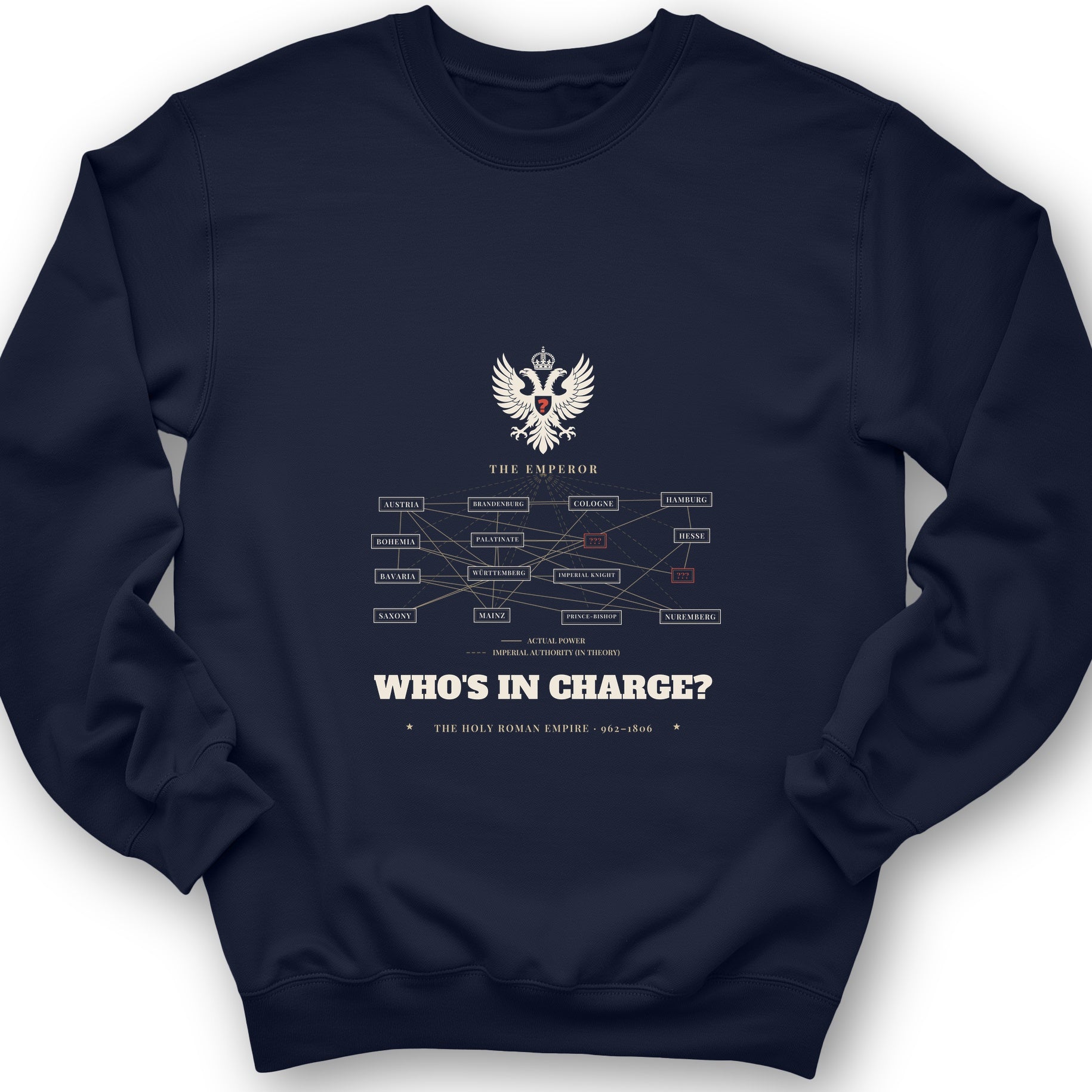 Whos In Charge Sweatshirt