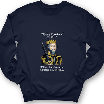 William the Conqueror Crowned Crewneck