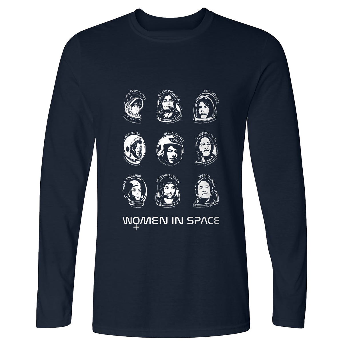 Women in Space Long Sleeve T-Shirt