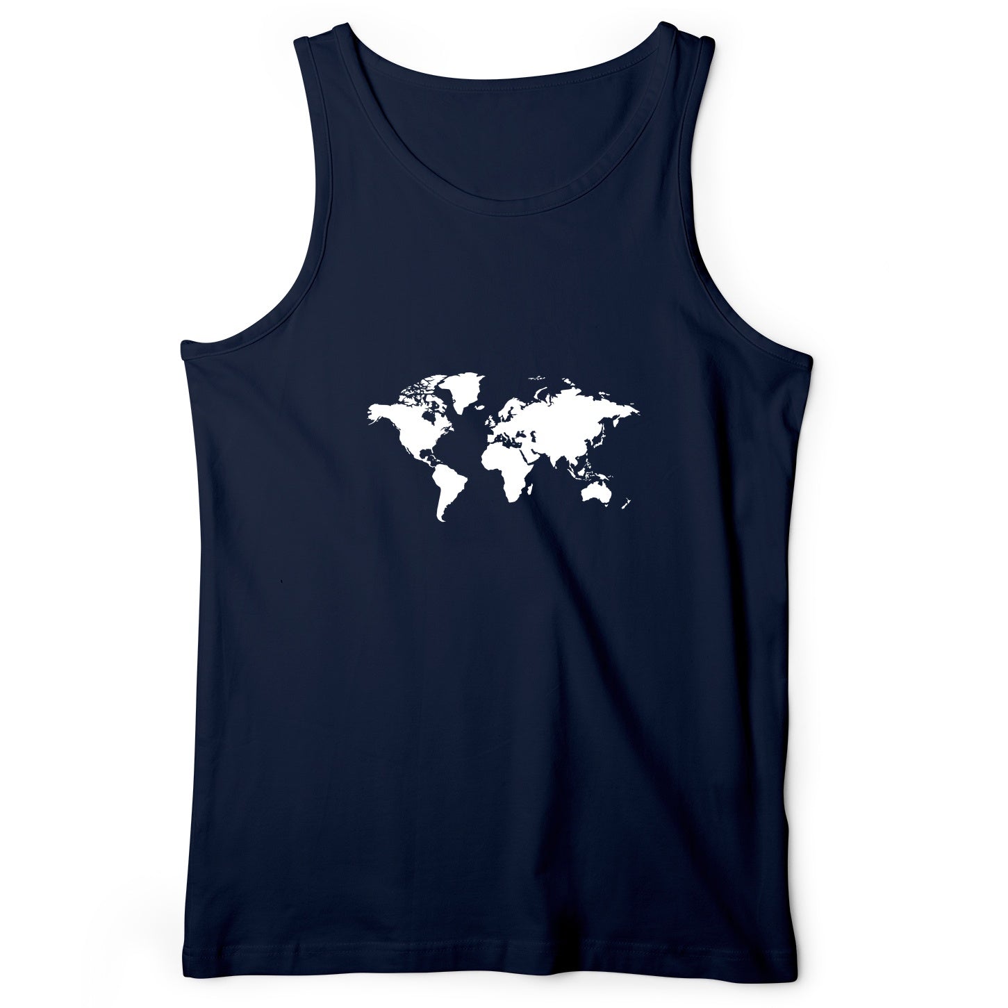 World Map Tank Top