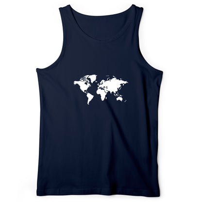 World Map Tank Top