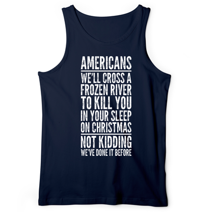 Cross A River on XMas Tank