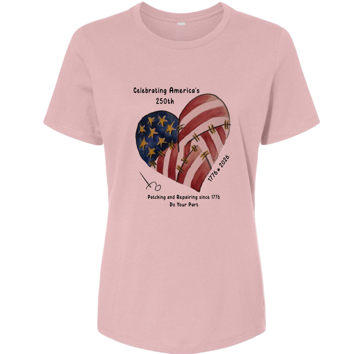 250th Heart Women's T-Shirt