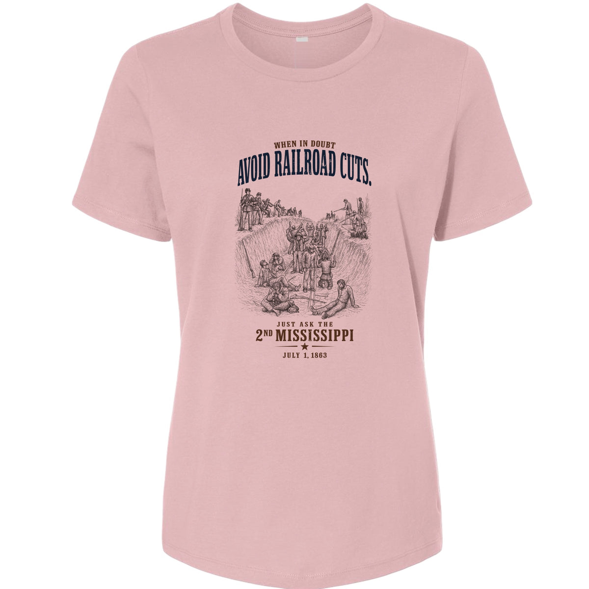 Avoid Railroad Cuts Women's T-Shirt