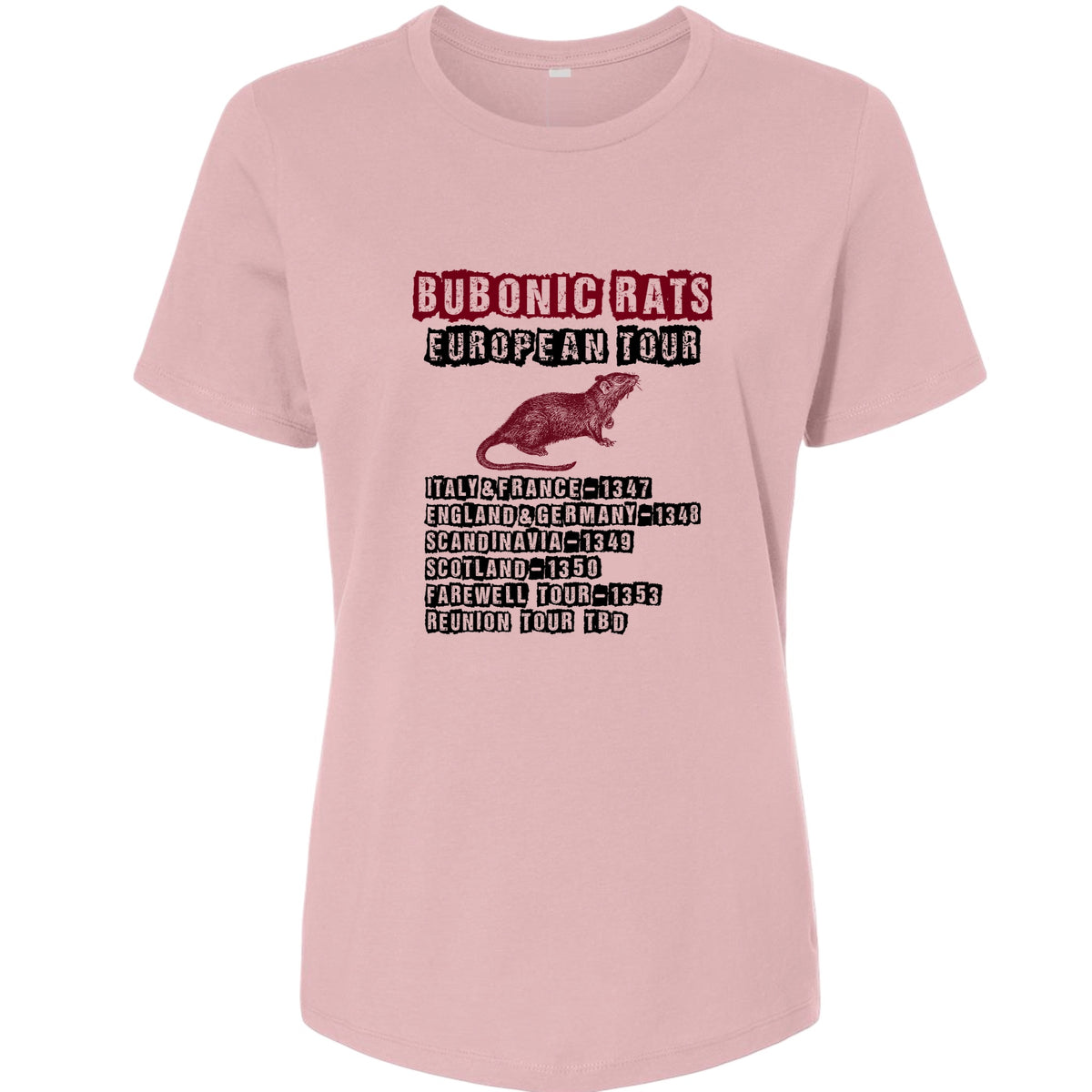 Bubonic Rats European Tour Women's T-Shirt