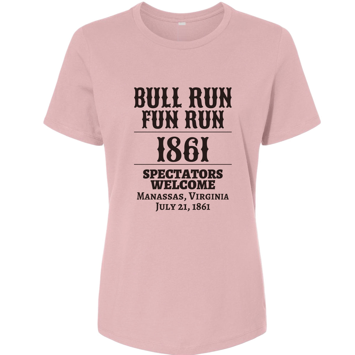 Bull Run Fun Run 1861 Women's T-Shirt