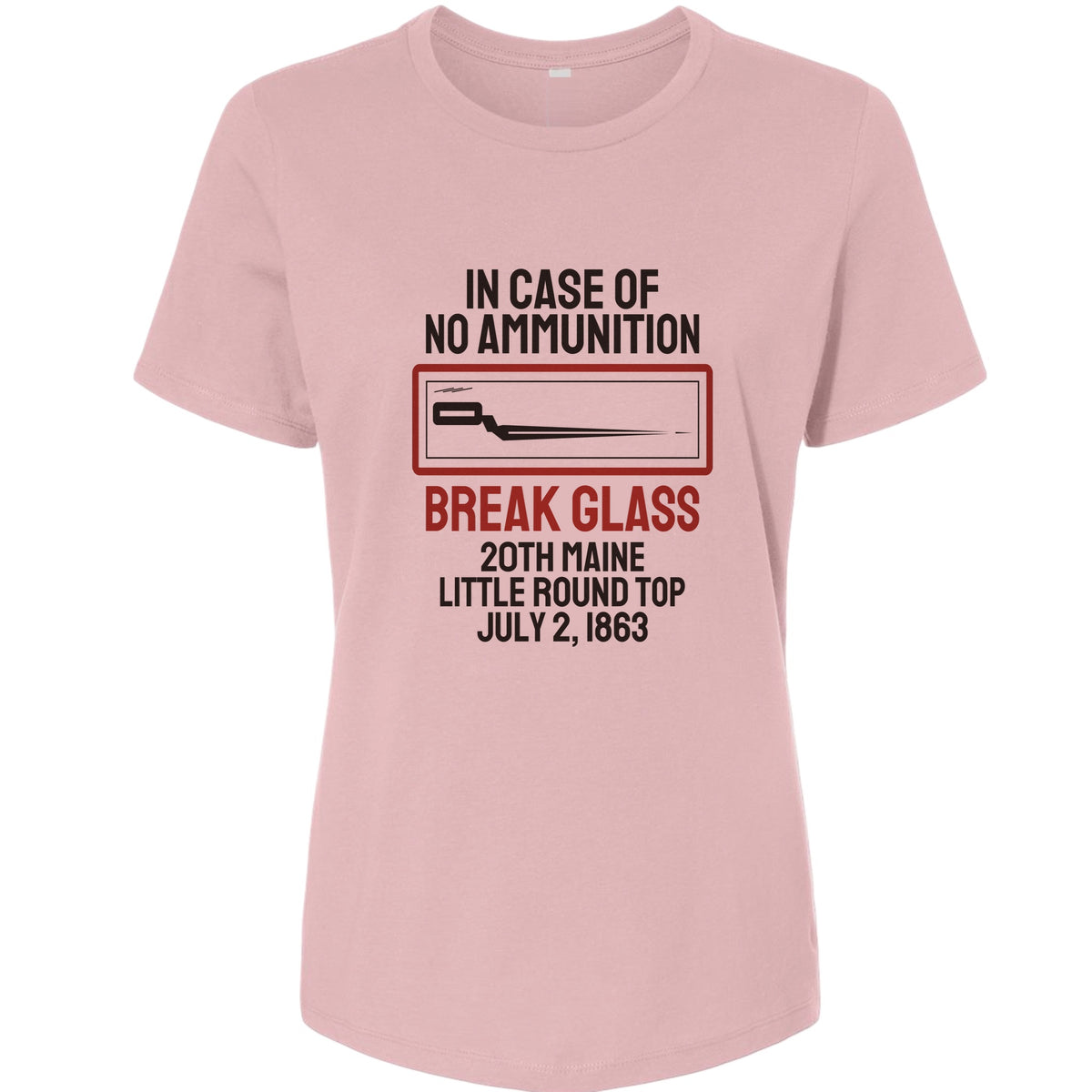 Chamberlain Break Glass Little Round Top Women's T-Shirt