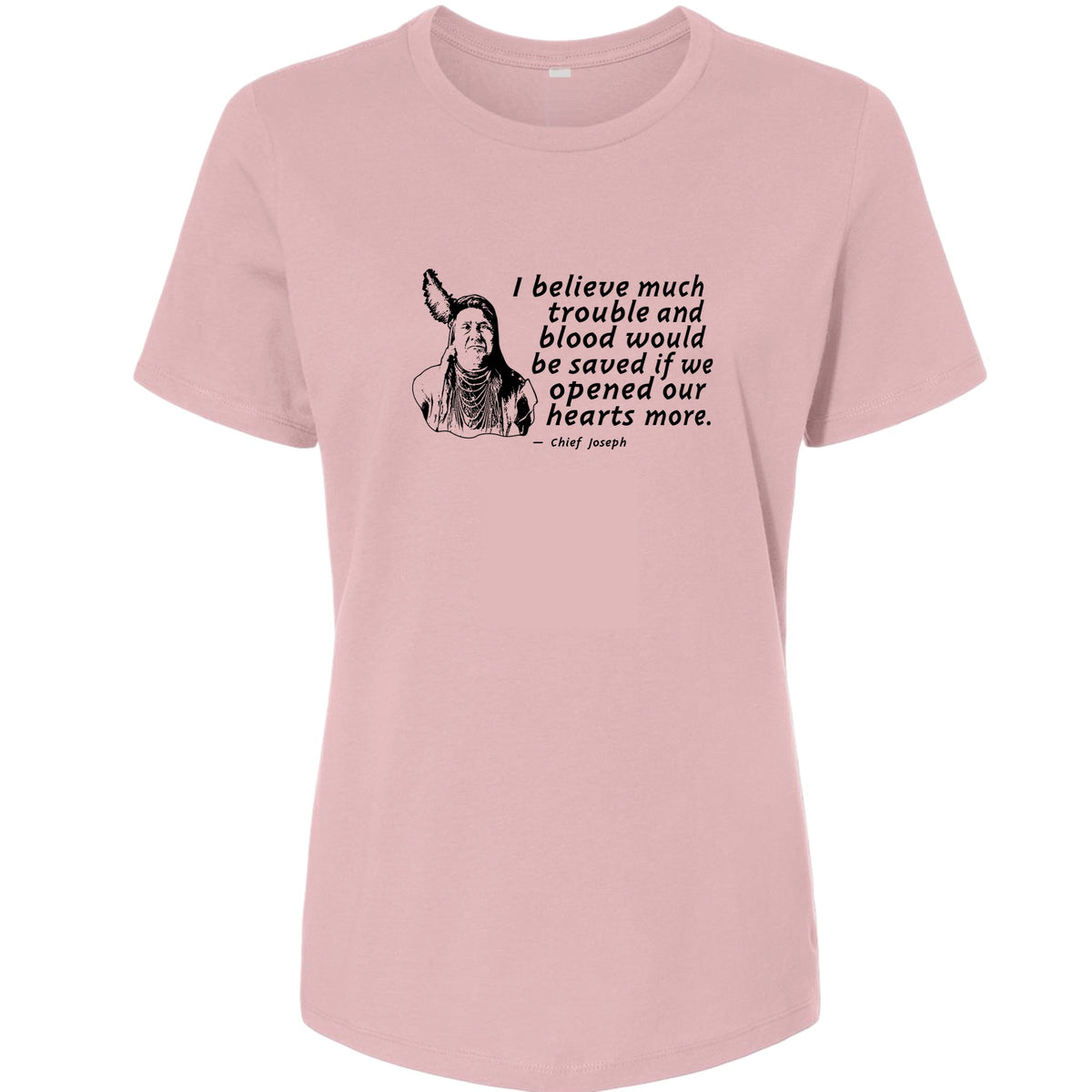 Chief Joseph Open Hearts Women's T-Shirt