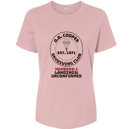 DB Cooper Skydiving Club Women's T-Shirt
