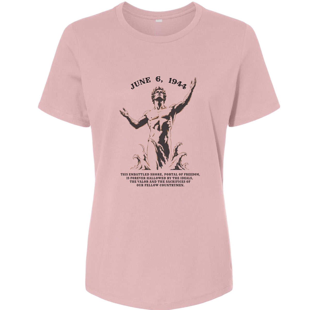 Dday Statue Women's T-Shirt