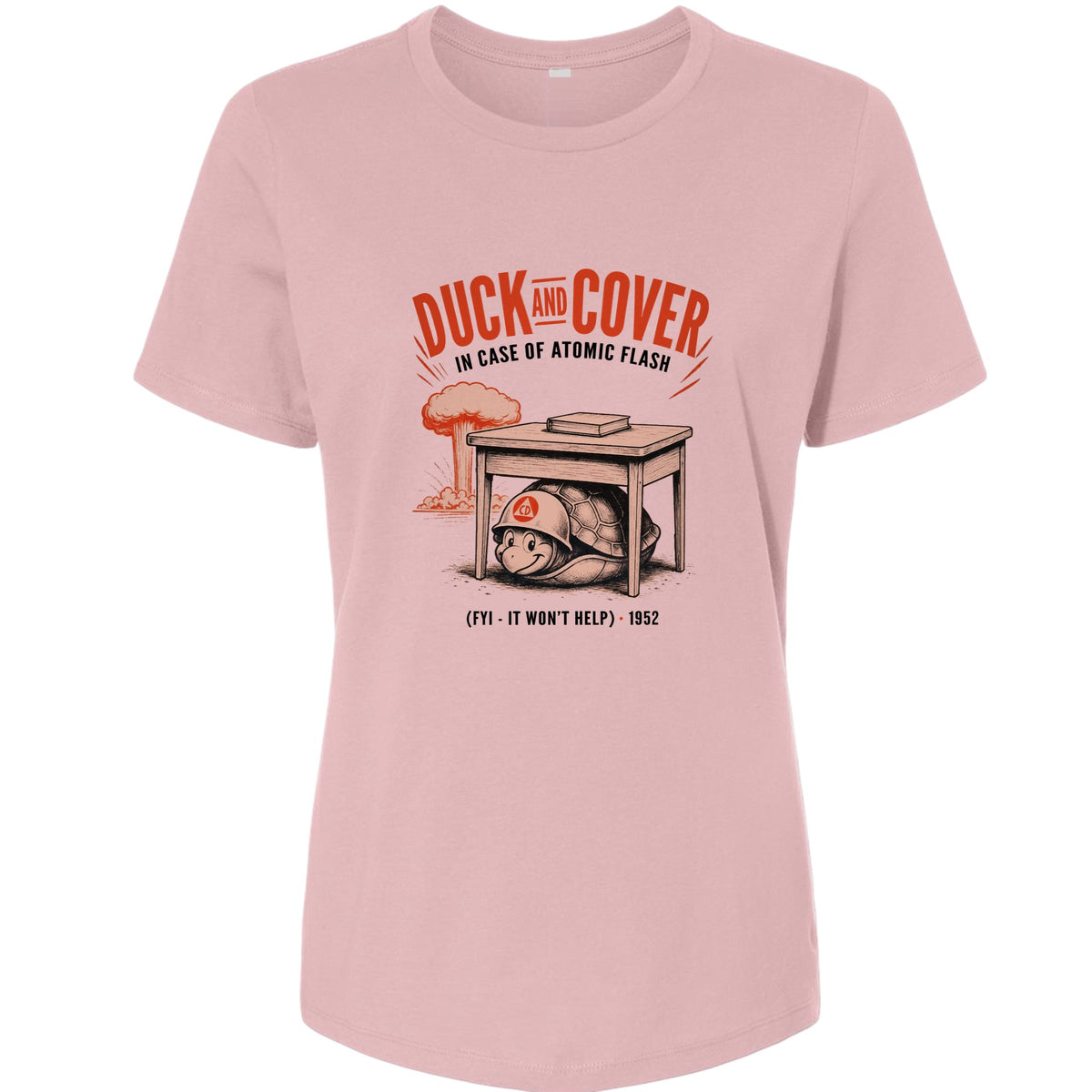Duck And Cover Women's T-Shirt