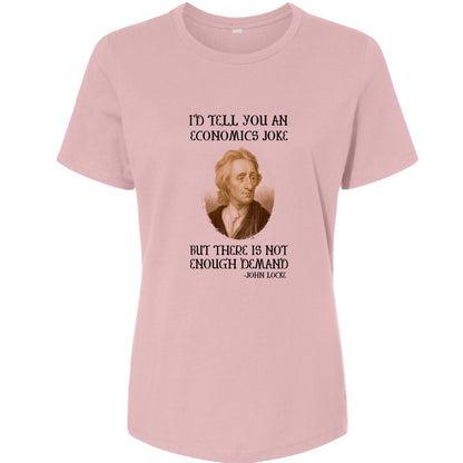 Economics Joke Women's T-Shirt