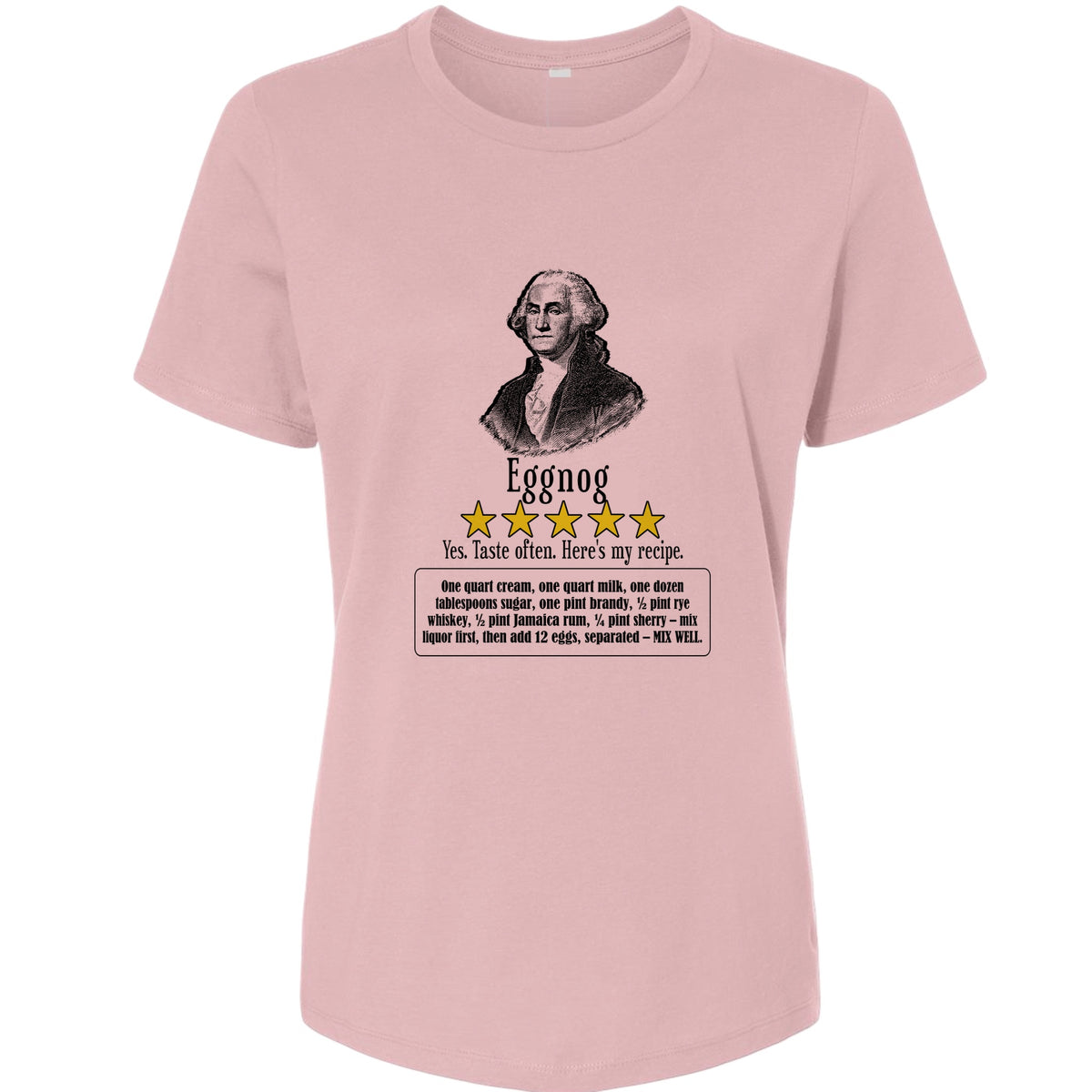 Eggnog George Washington Women's T-Shirt