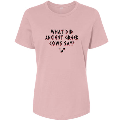 Greek Cows Women's T-Shirt