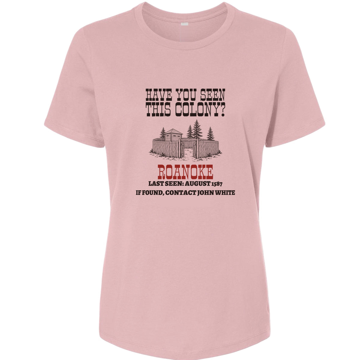 Have You Seen This Colony Roanoke Women's T-Shirt