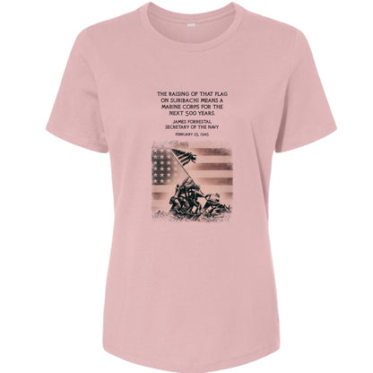 Iwo Jima Flag Women's T-Shirt