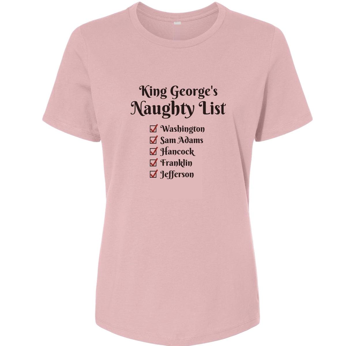 King Georges Naughty List Women's T-Shirt