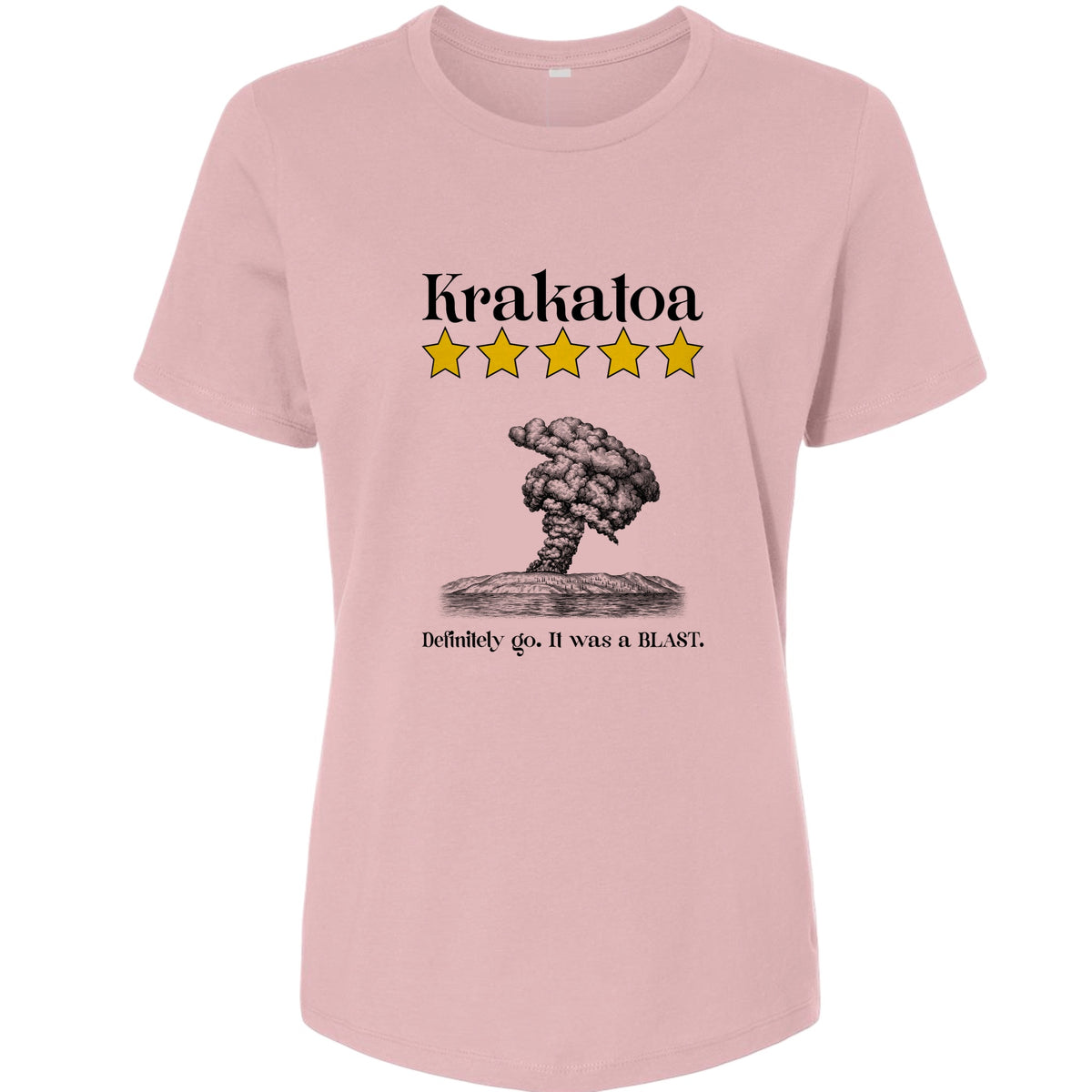 Krakatoa 5 Star Women's T-Shirt
