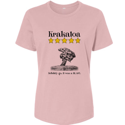 Krakatoa 5 Star Women's T-Shirt