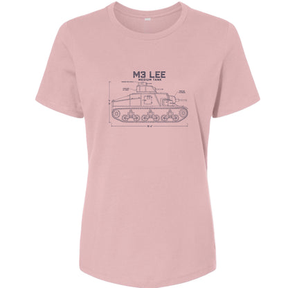 M3 Lee Blueprint Women's T-Shirt