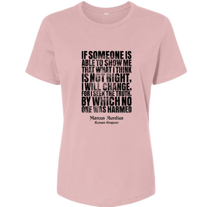 Marcus Aurelius Quote Women's T-Shirt