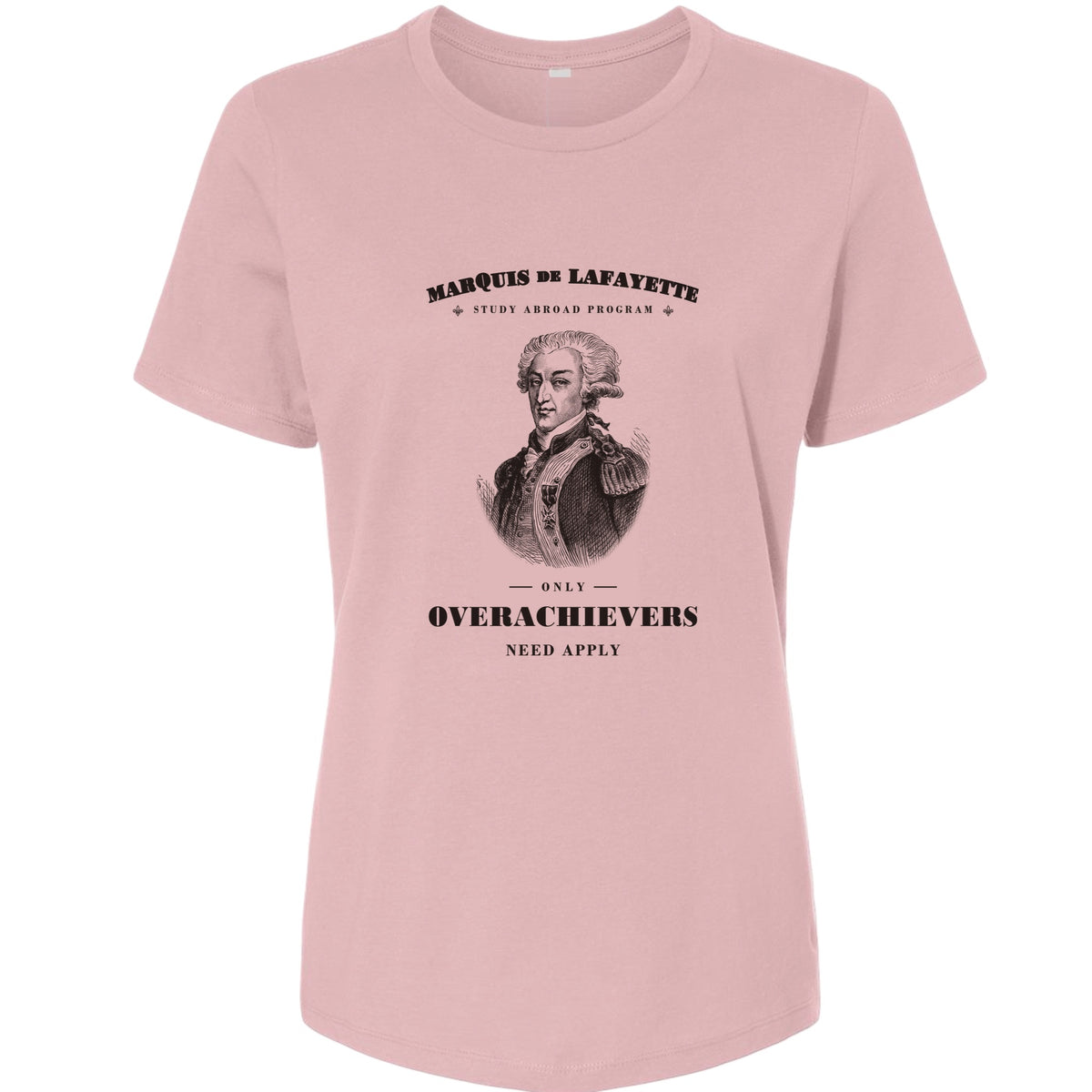 Marquis de Lafayette Study Abroad Program Women's T-Shirt