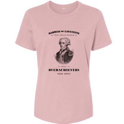 Marquis de Lafayette Study Abroad Program Women's T-Shirt