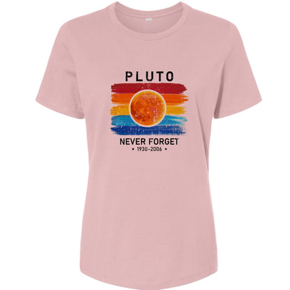 Pluto Never Forget Women's T-Shirt