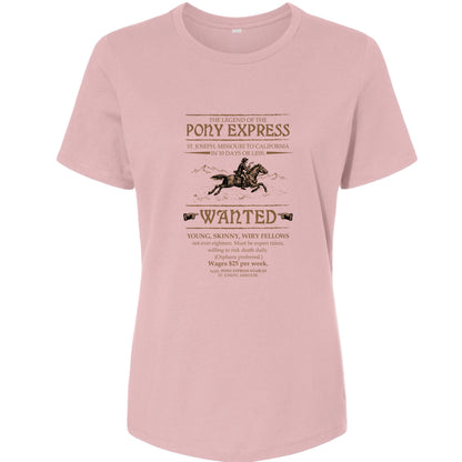 Pony Express Poster Women's T-Shirt