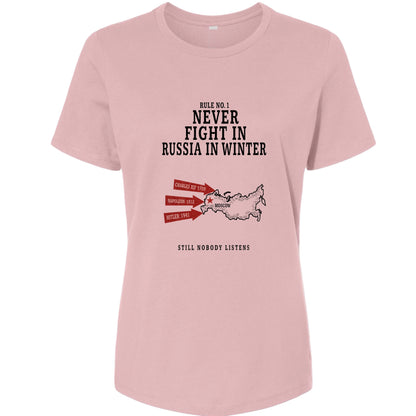 Russia In Winter Women's T-Shirt