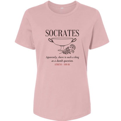Socrates Dumb Question Women's T-Shirt