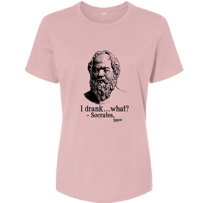 Socrates I Drank What Women's T-Shirt