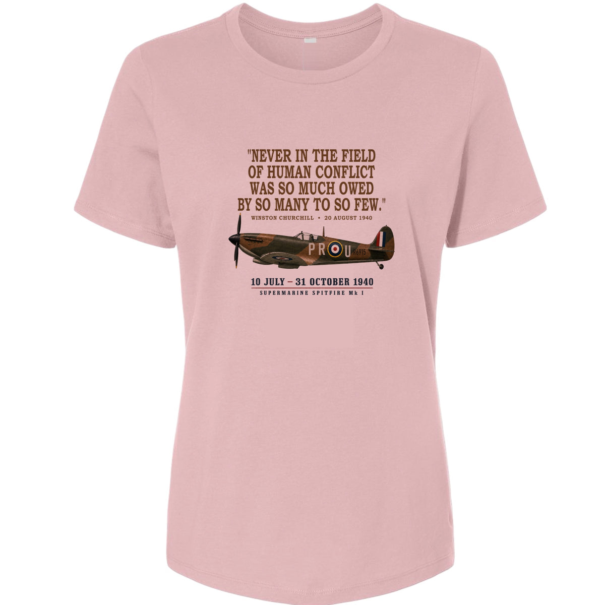 Spitfire So Few Quote Women's T-Shirt