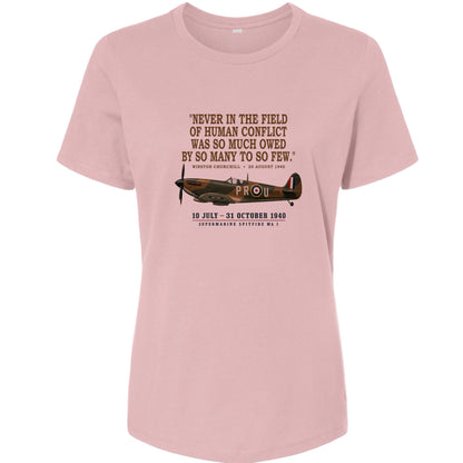 Spitfire So Few Quote Women's T-Shirt