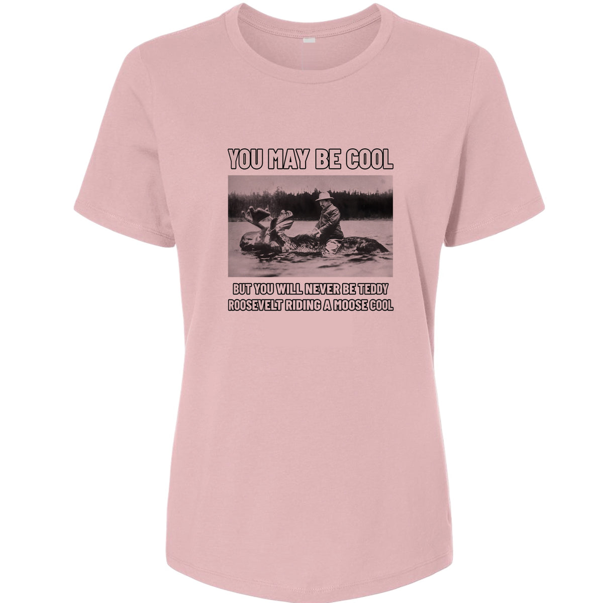 Teddy Riding Moose Women's T-Shirt