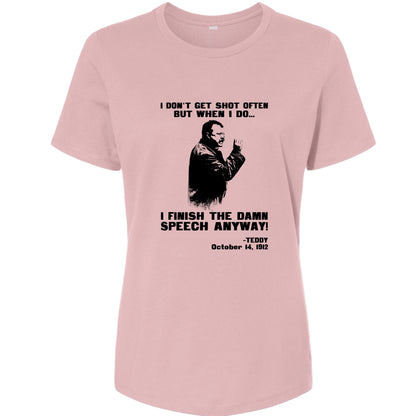 Teddy Speech Women's T-Shirt