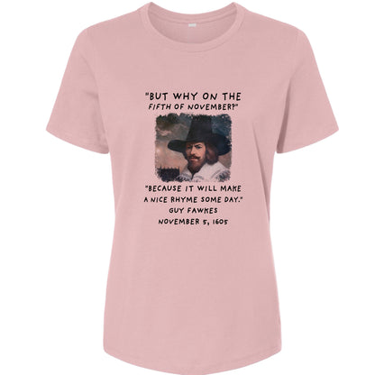 The 5th Of November Women's T-Shirt