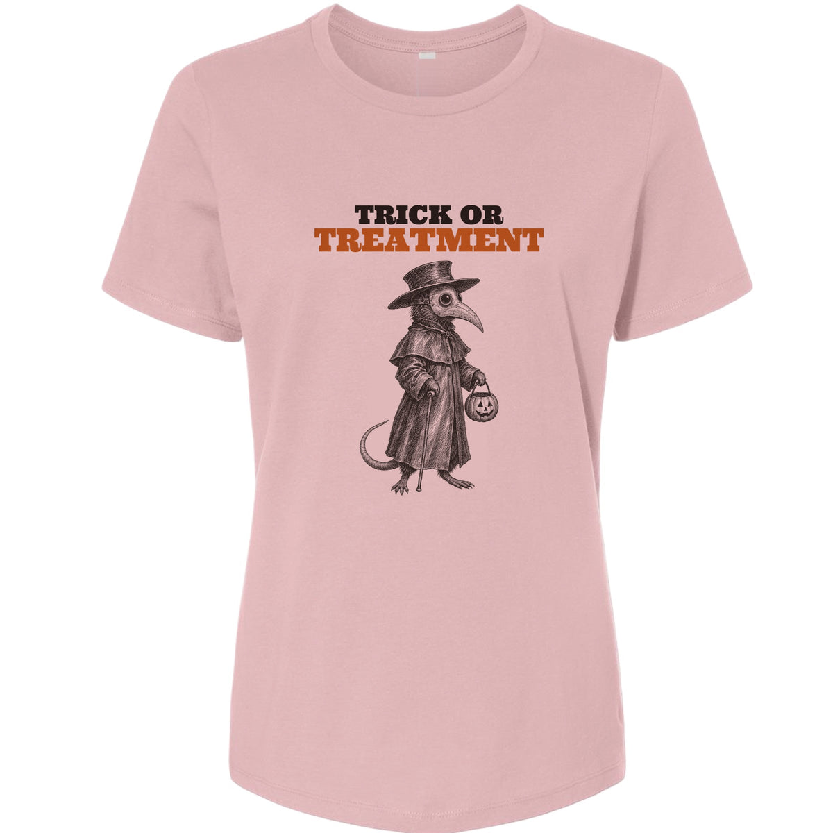 Trick Or Treatment Plague Rat Women's T-Shirt