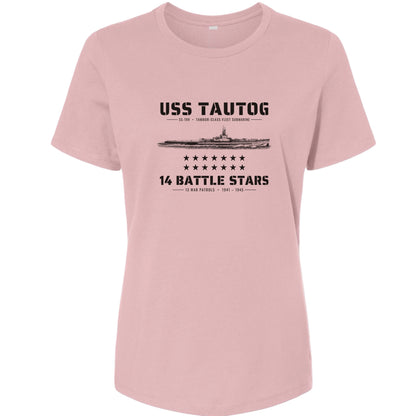 USS Tautog 14 Battle Stars Women's T-Shirt