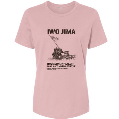 Uncommon Valor Iwo Jima Women's T-Shirt