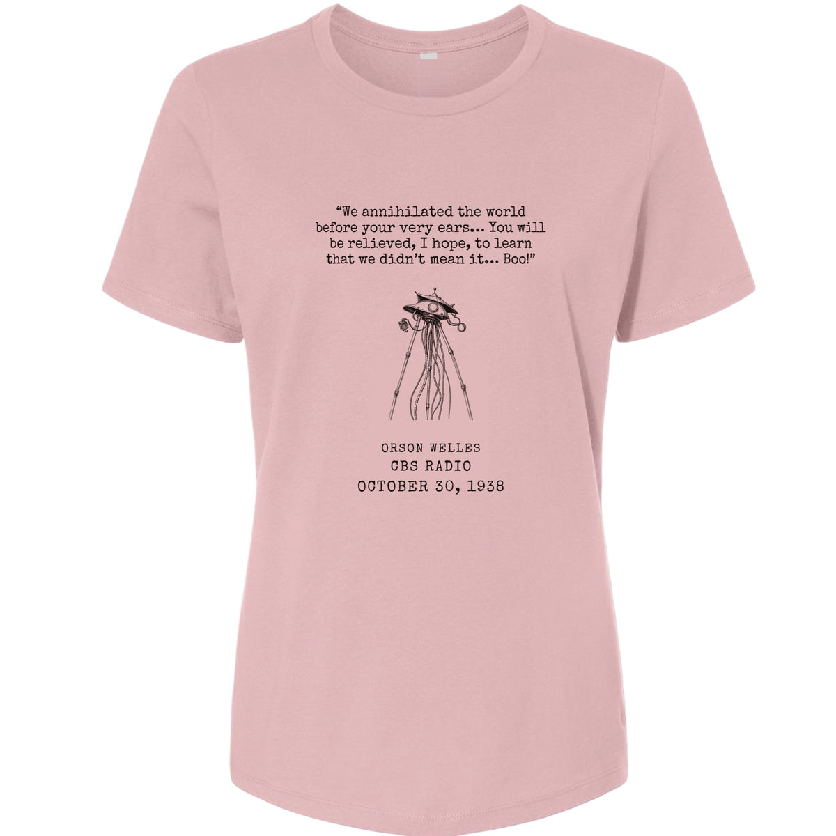 War Of The Worlds Boo Women's T-Shirt