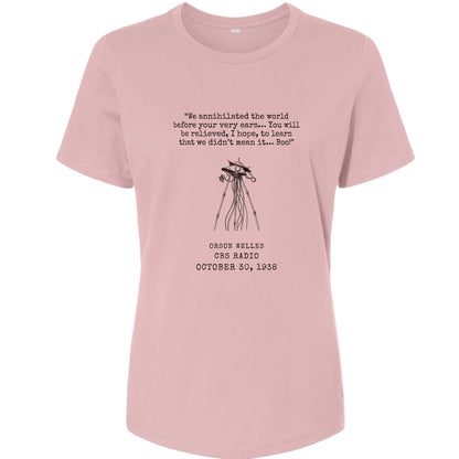 War Of The Worlds Boo Women's T-Shirt