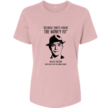 Willie Sutton Women's T-Shirt